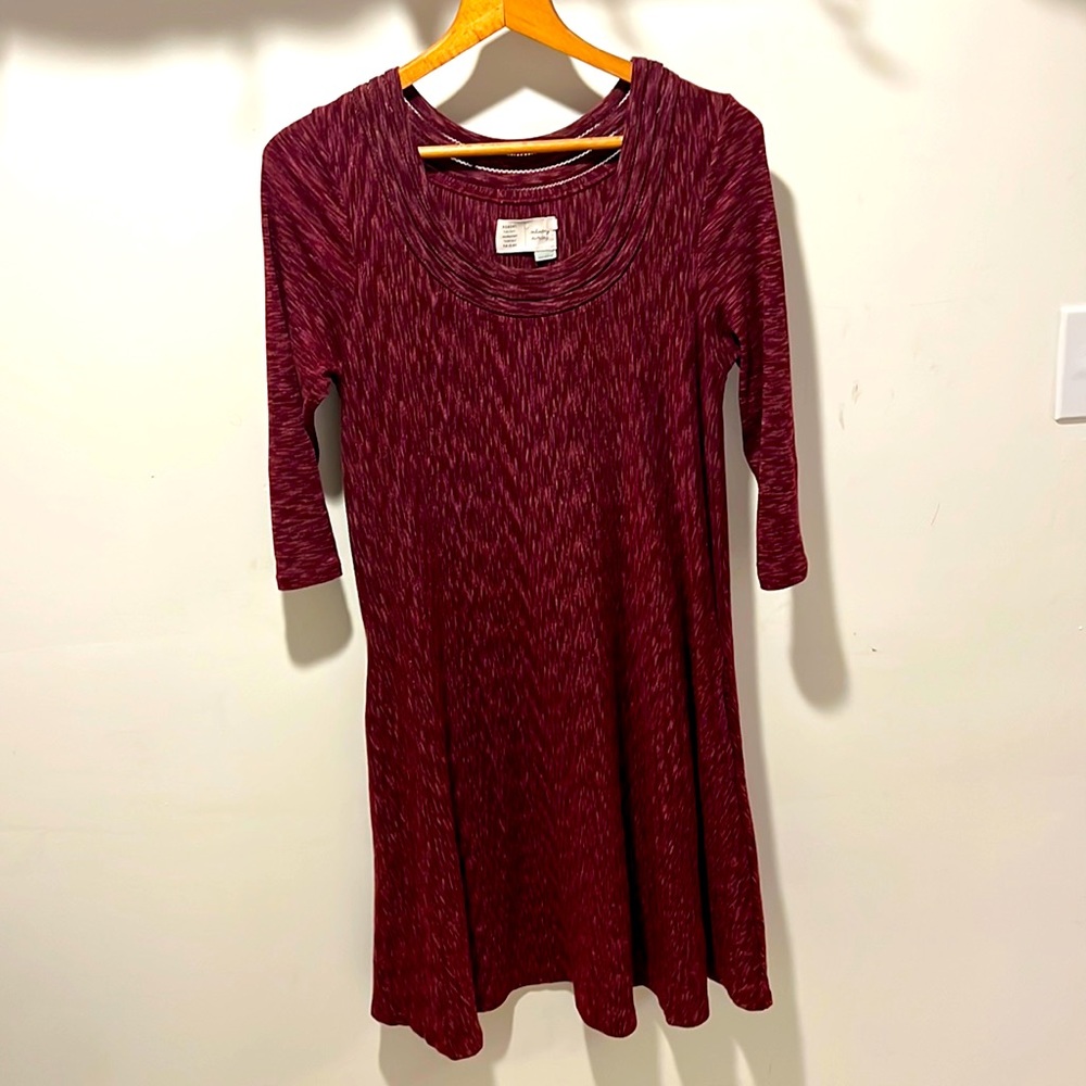 Anthropologie knit dress